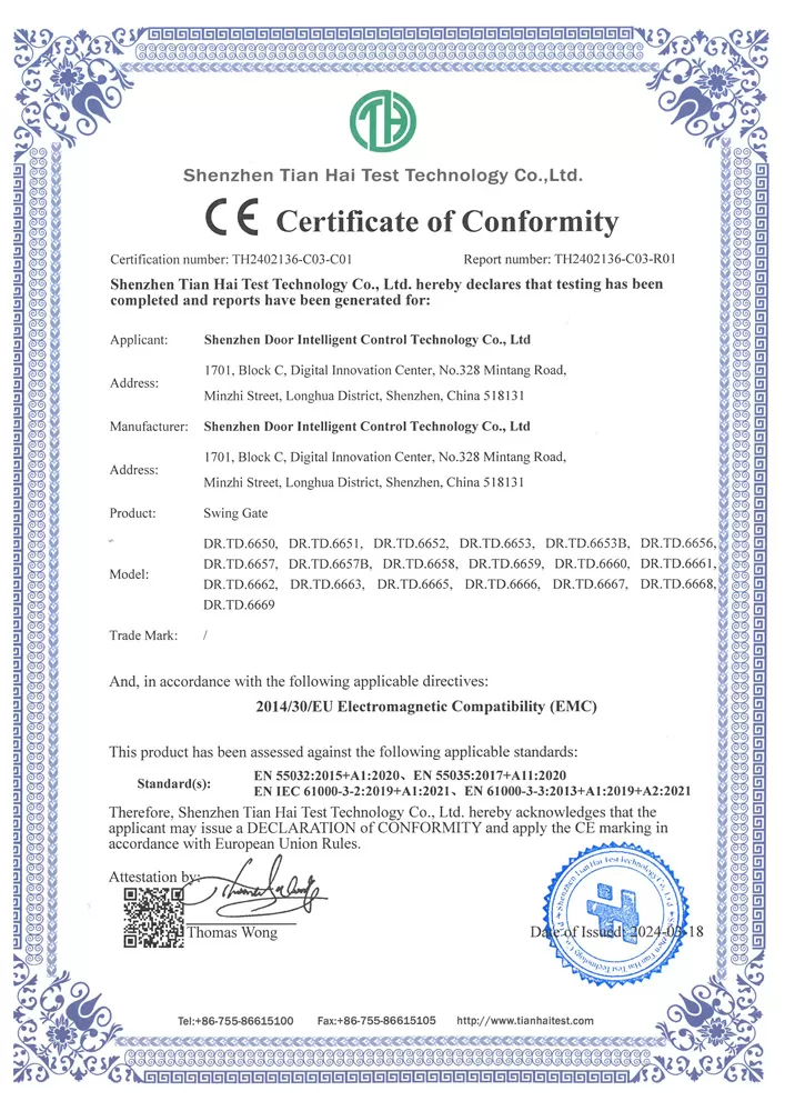 DOOR Smart Access Control Systems