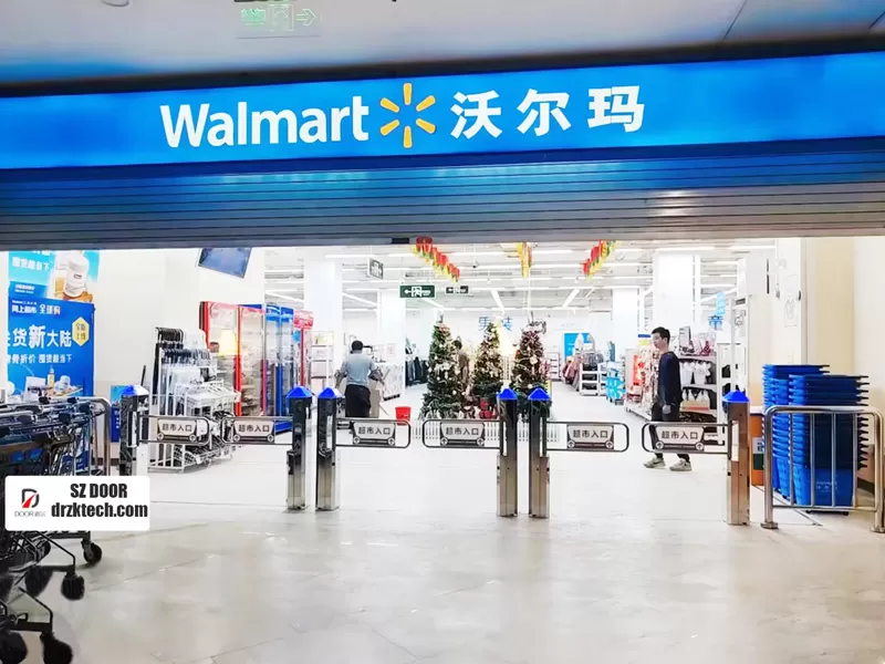 Congratulations for Walmart Supermarket Swing Gates Project