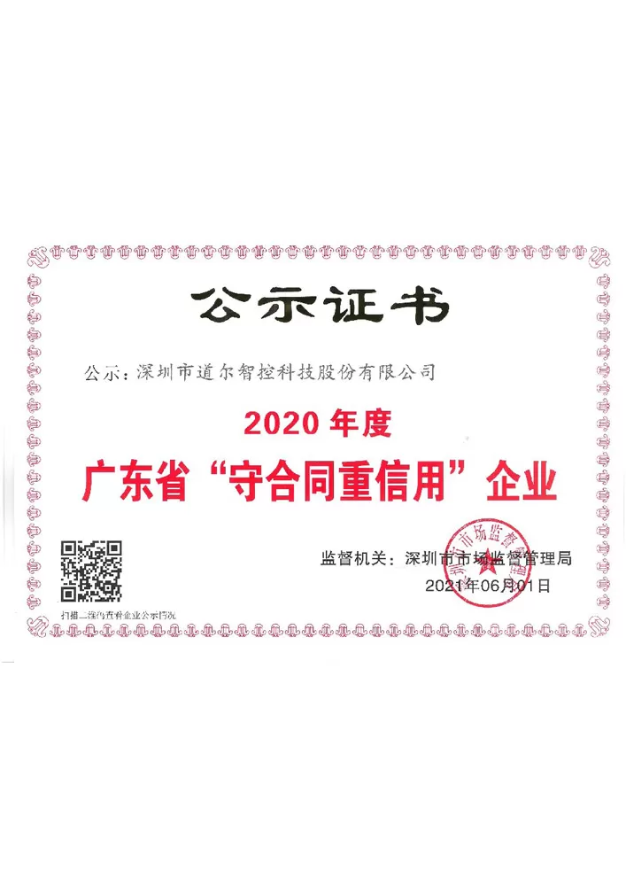 Credit Enterprises Certificate