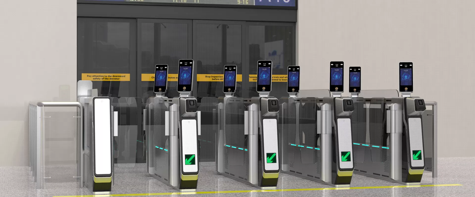 Self-Service Immigration e-Gate Self-Controlled Journey Experience