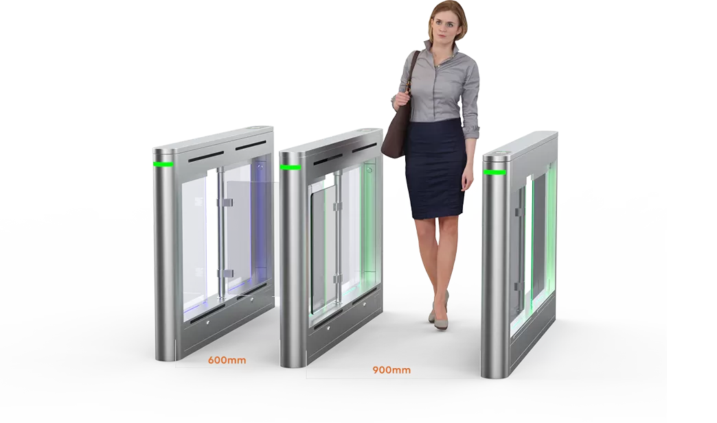 Optional Passage Width and Futuristic Lighting