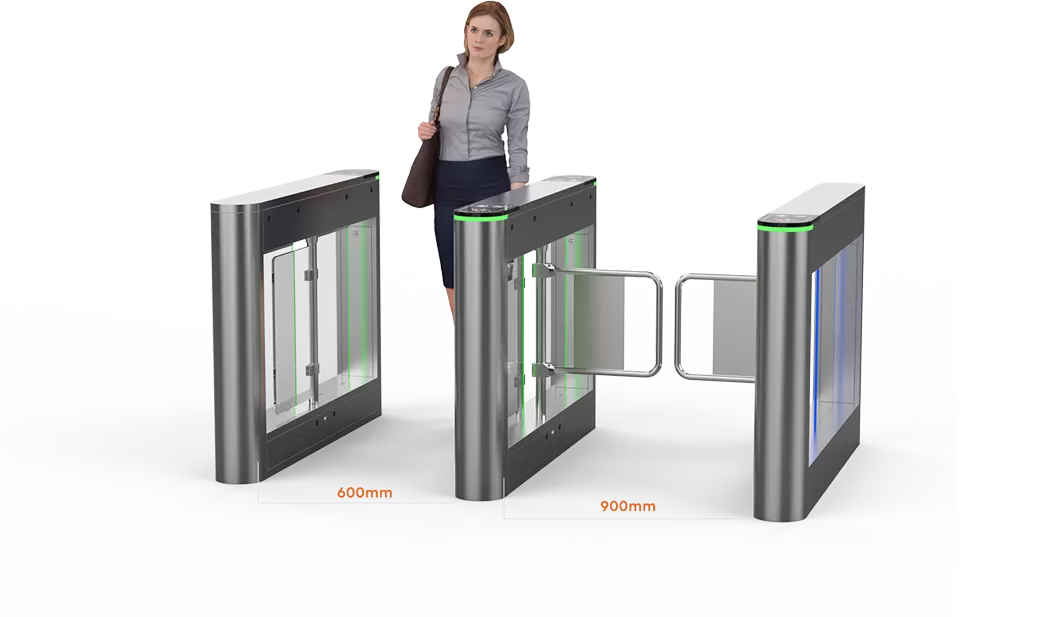 Optional Passage Width and Futuristic Lighting