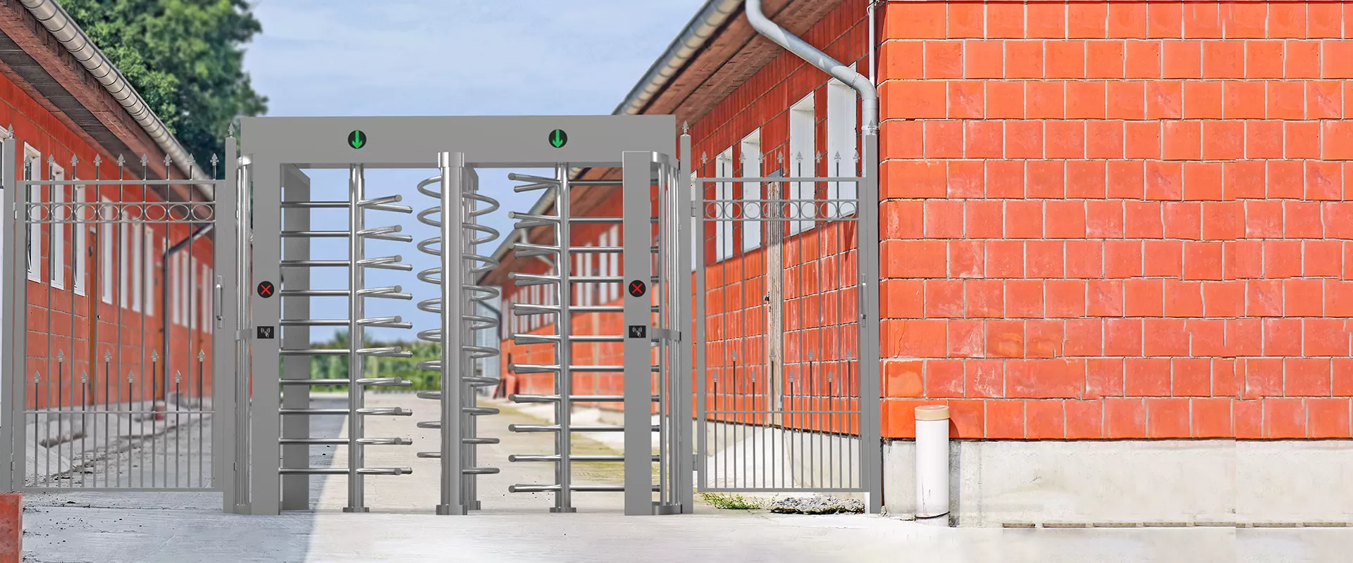 Double Turnstile Extended Protection Dual Senior Unattended Management