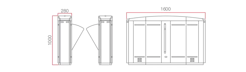 Details of Flap Barrier DR.TD.6983