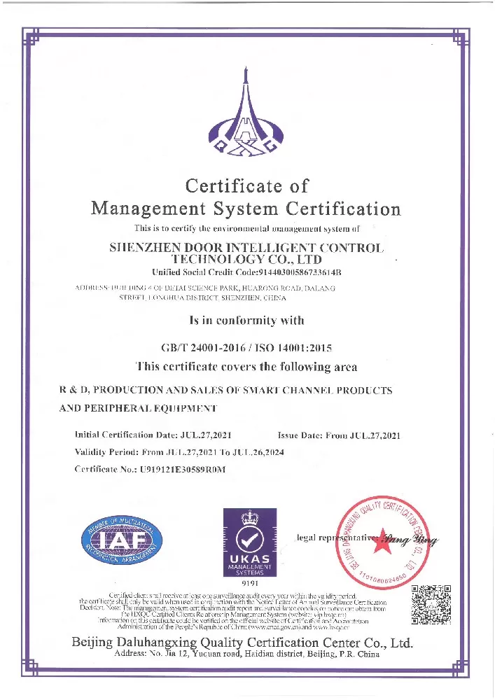 DOOR Smart Access Control Systems